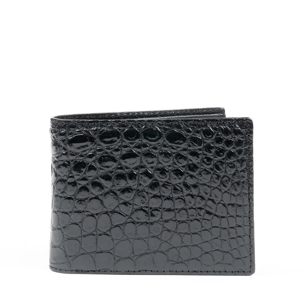454. NWT MENS SHERRILL & BROTHERS BYRD GENUINE CROCODILE WALLET